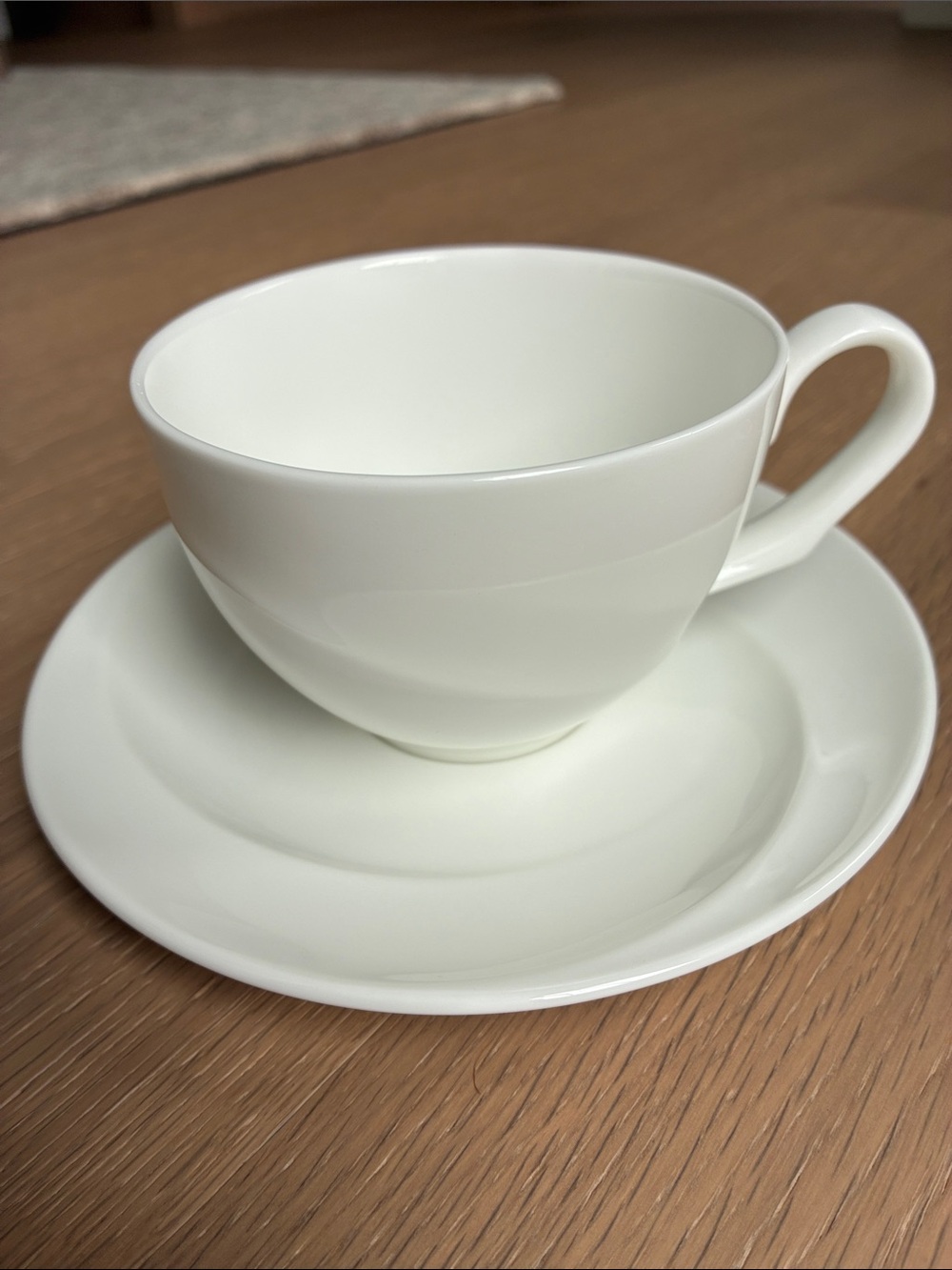 Vintage, Discontinued WEDGWOOD "Solar" Cup & Saucer Set White Bone China England